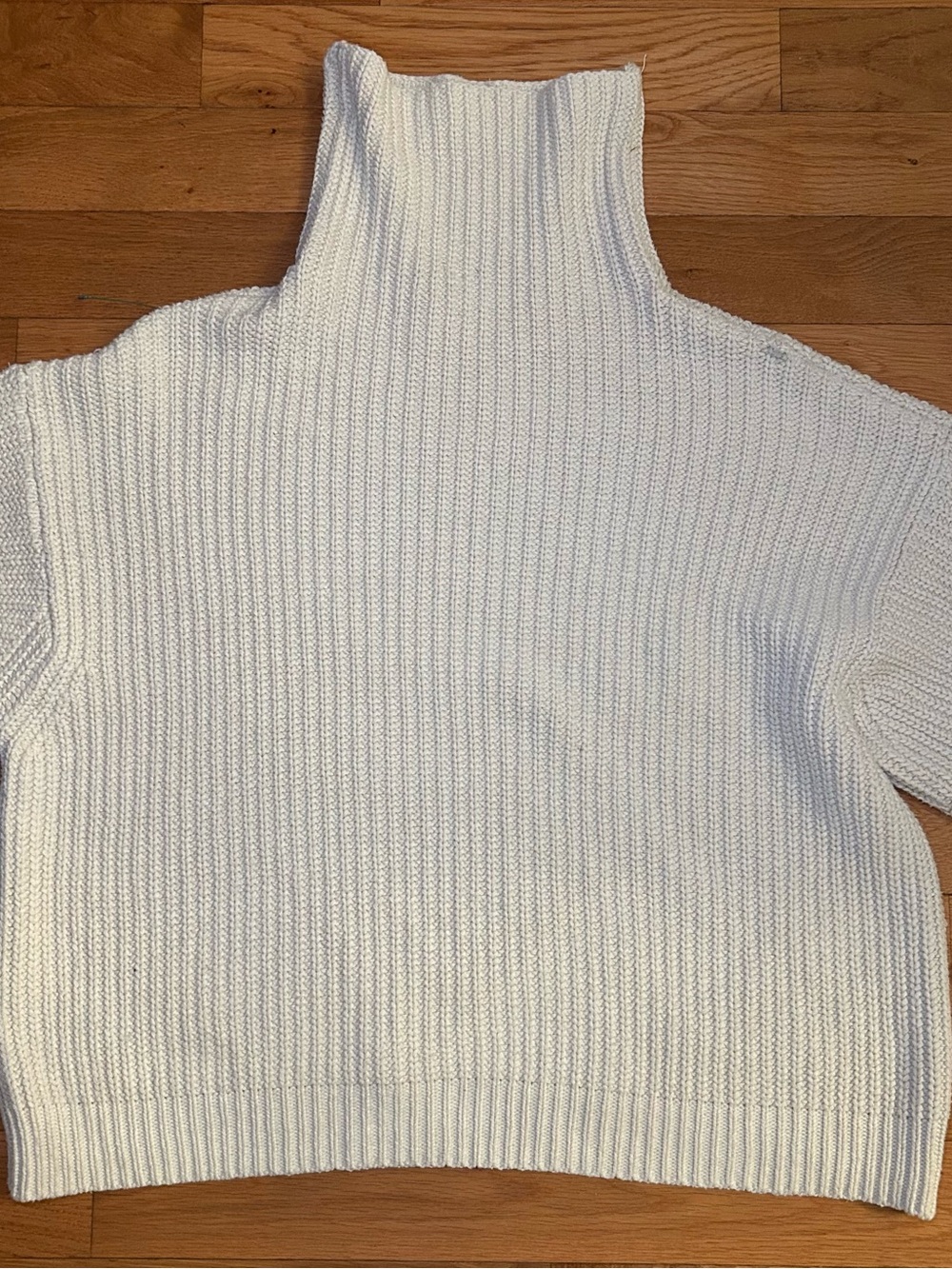 Free People Oversized Chunky Knit Turtleneck Sweater size SP
